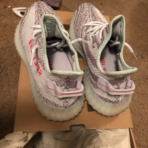 adidas Yeezy Boost 350 V2 Blue Tint - Picture 4 of 7